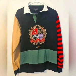 AKOO Pilot LS Rugby 100% Cotton Shirt